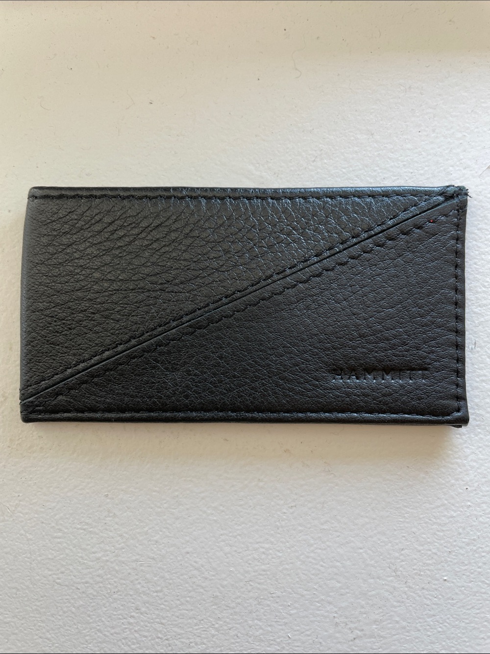 Hammitt Black Leather Card Holder